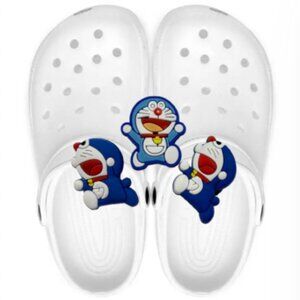 BOGO! Crocs Style Shoe Charms Jibbitz - Doraemon Bundle 3 pc NEW